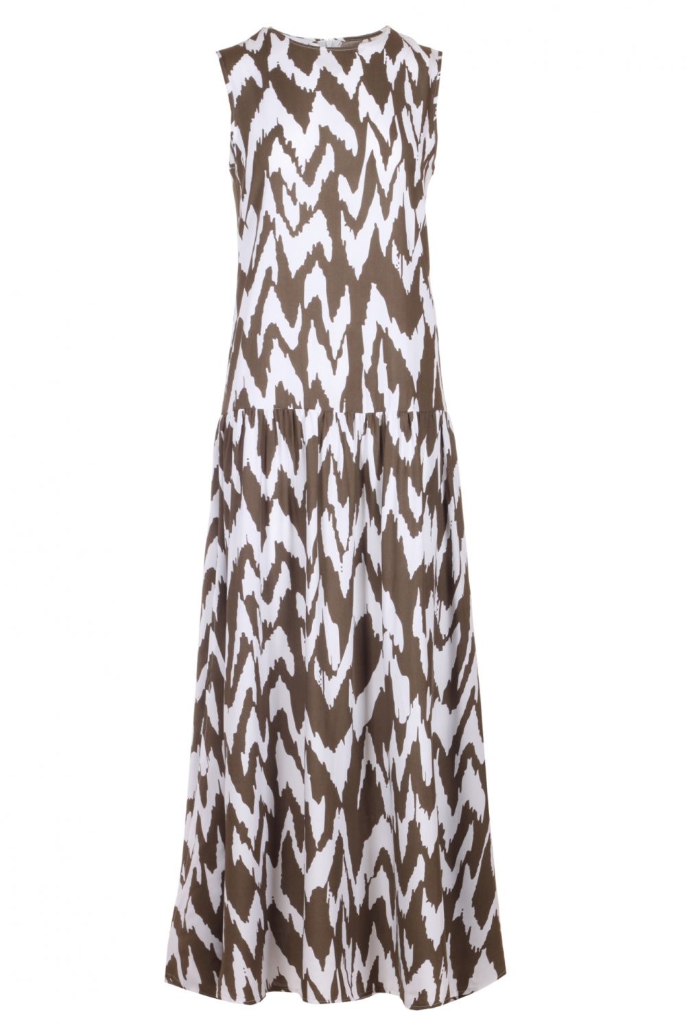 Staple dress in brown patterns Size 2, 4, 6, 8, 10 US Fashionable NEW