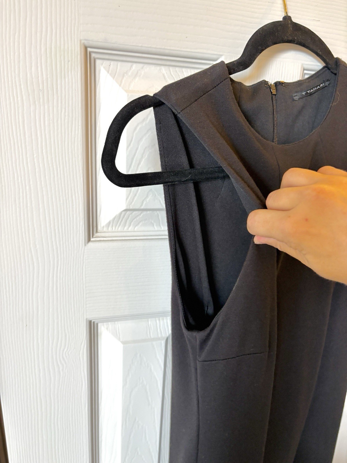 Tahari Black Dress