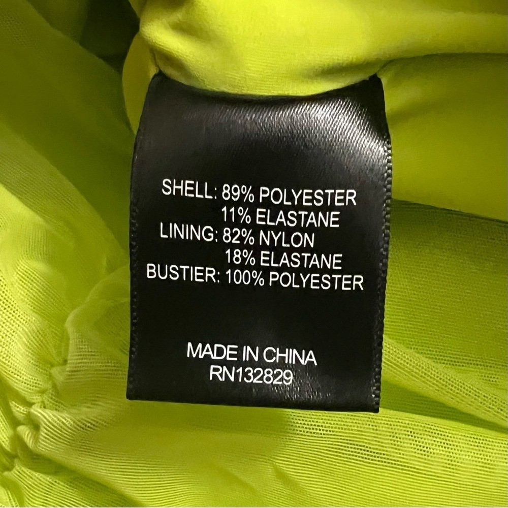 Michael Costello x Revolve India Midi Dress in Lime Green Size Medium