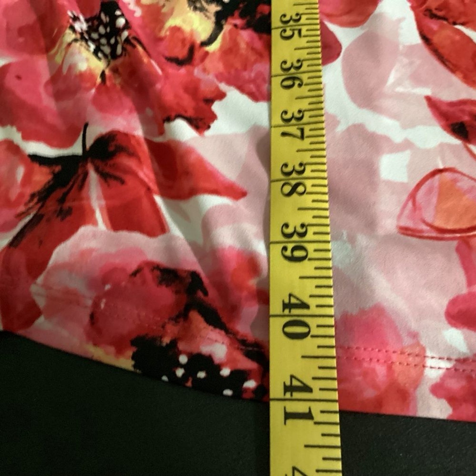 NWT Connect Apparel Twisted Front Draped Faux Wrap Floral Midi Dress Plus Sz 20