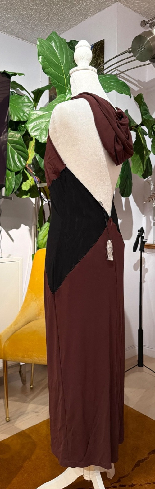 Miaou dress Size L with a hood