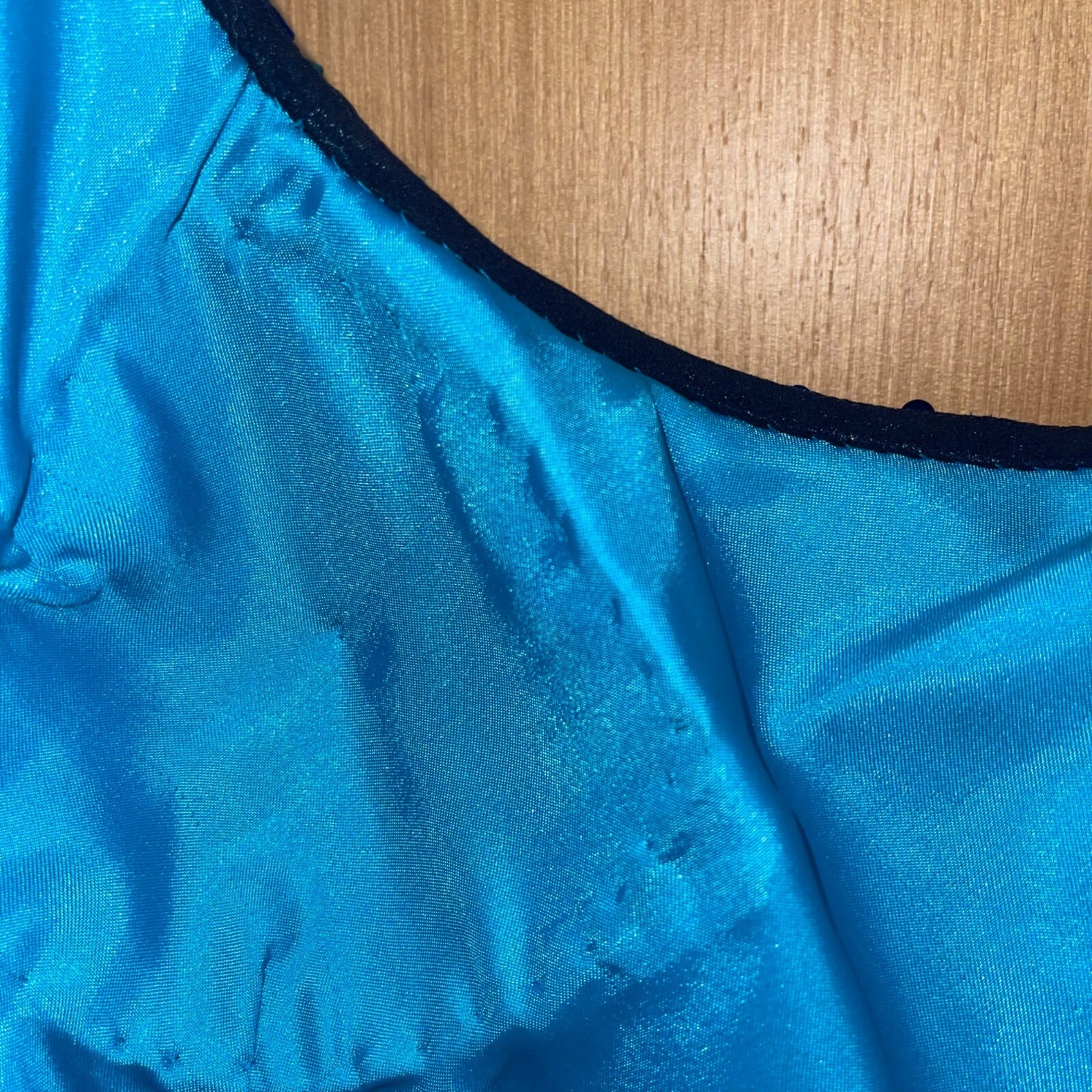 Scala Mini Dress Sequin Vintage Womens Size Large Blue Beaded Lined Pure Silk