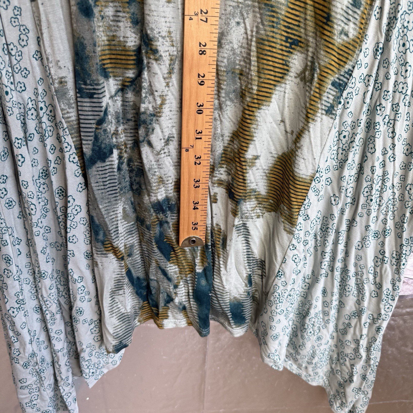 LOGO By Lori Goldstein Floral Maxi Dress M Sleeveless Stretch Pockets Green