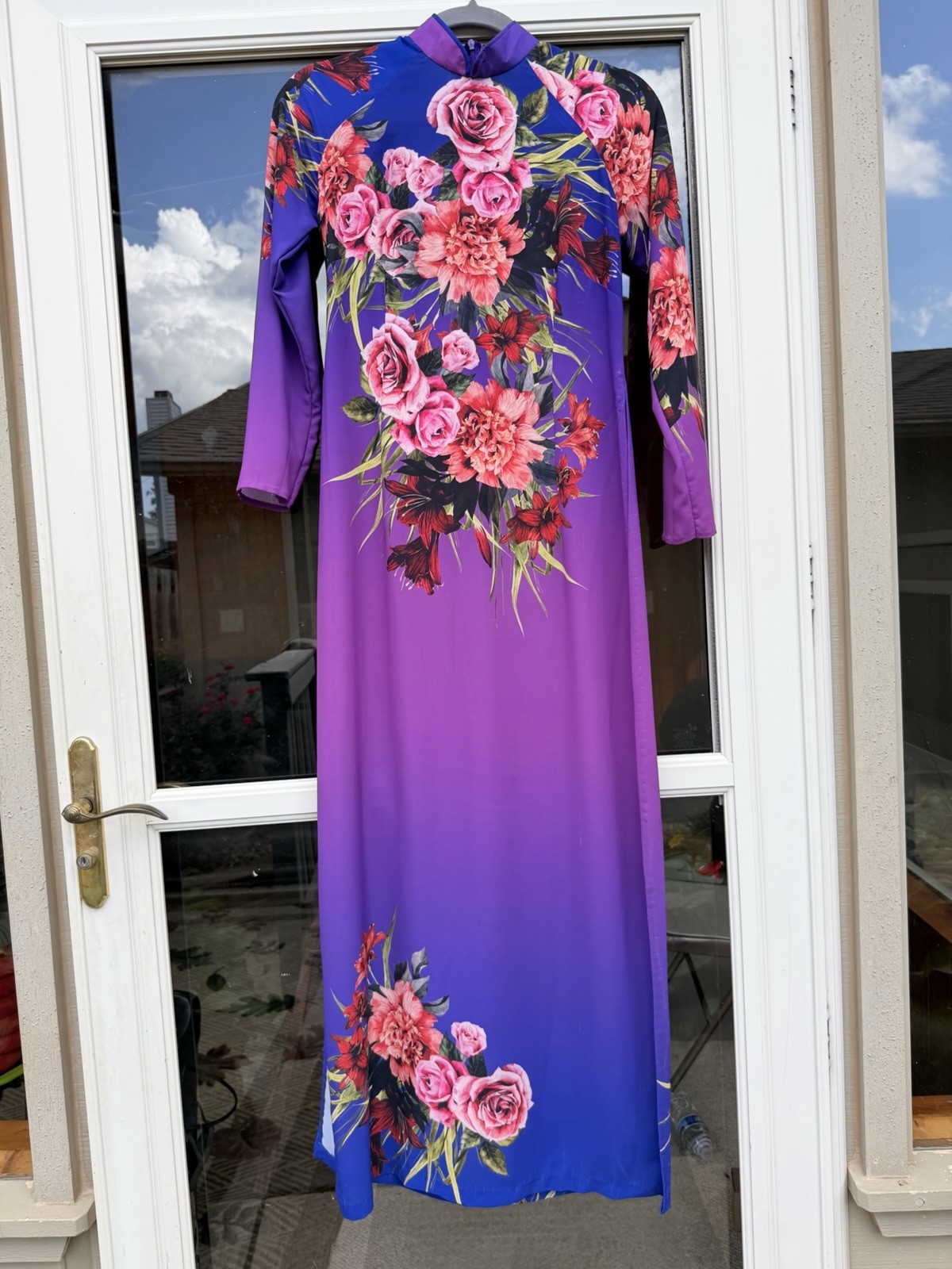 Custom Handmade Traditional Vietnamese Ao Dai Read Description for Measurement