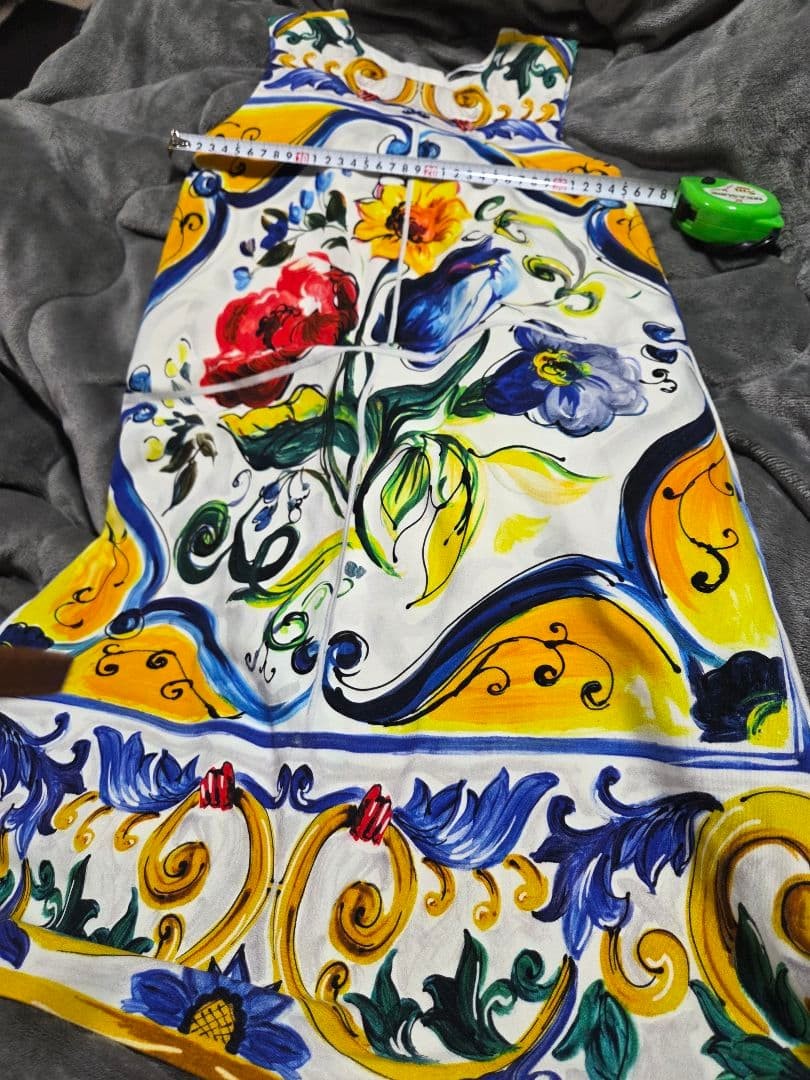 Dolce & Gabbana Majolica Dress Multi USED Good