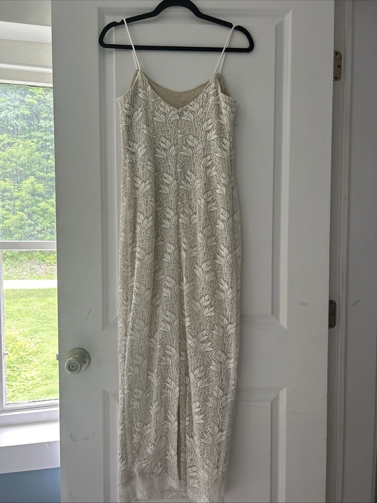 Bari Jay-Ivory Petite Dress