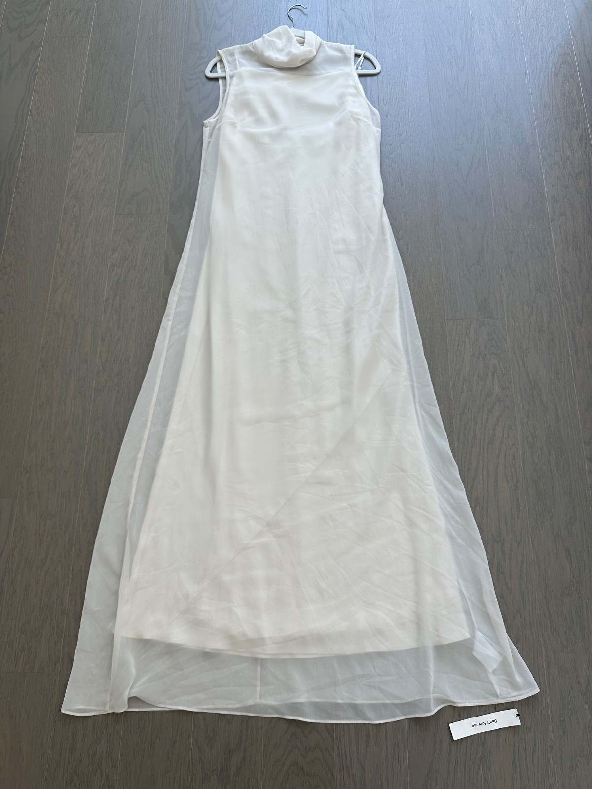 Reformation GRETA Alabaster Ivory Wedding Dress Sheer Overlay With Tags Size 6