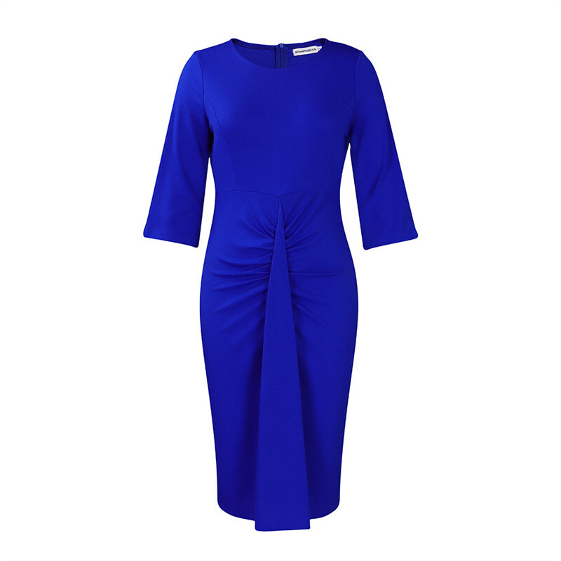 Large Size Dress Clothing Temperament Ol Ruffle Hip Fashion Women’s Pencil Skirt