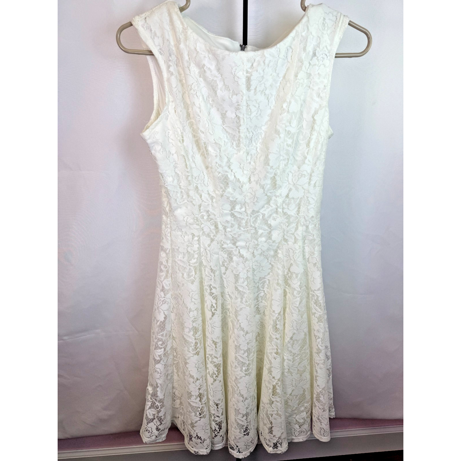 Graduation Lace Fit Flare Bridal Rehersal Romantic Dress 6