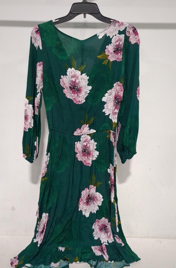 Anthropologie Plenty by Tracy Reese Aleah Floral Ruffle Dress Size Small $158
