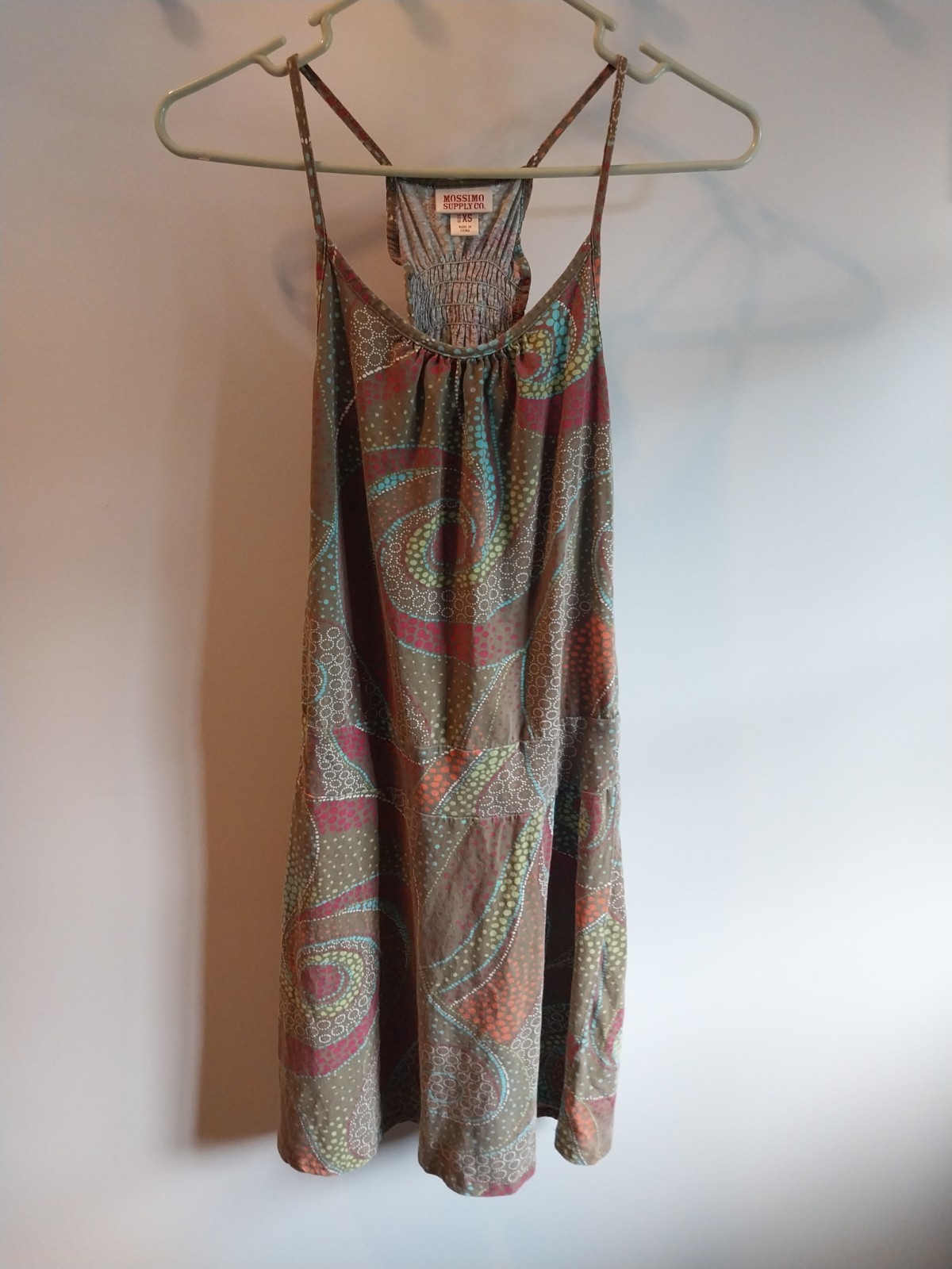 Mossimo Supply Co Colorful Spagetti Strap Sun Dress Women’s XS