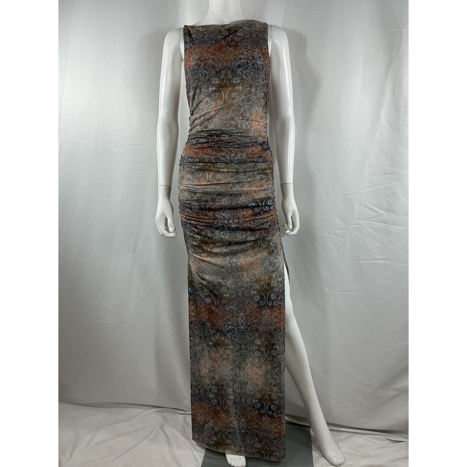Bec + Bridge ‘Malaya’ Blue Polyester Maxi Dress Size 6