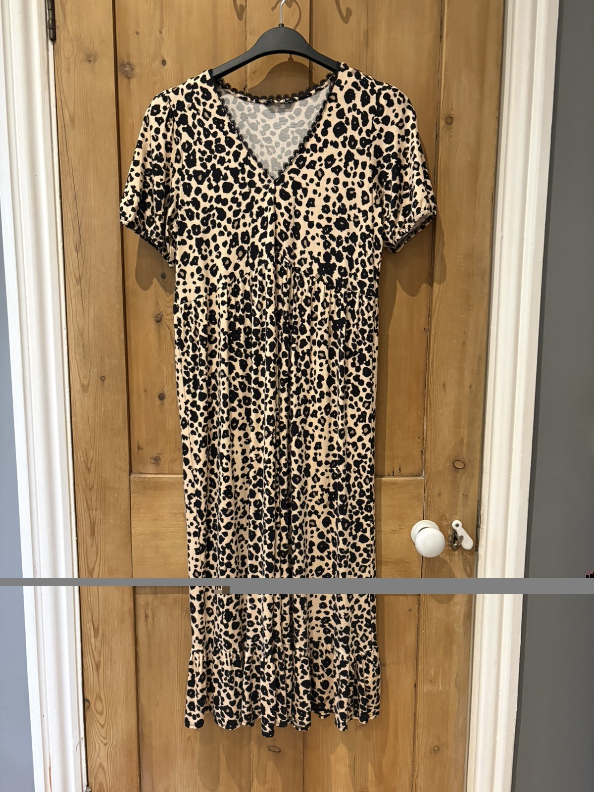 Leopard print dress