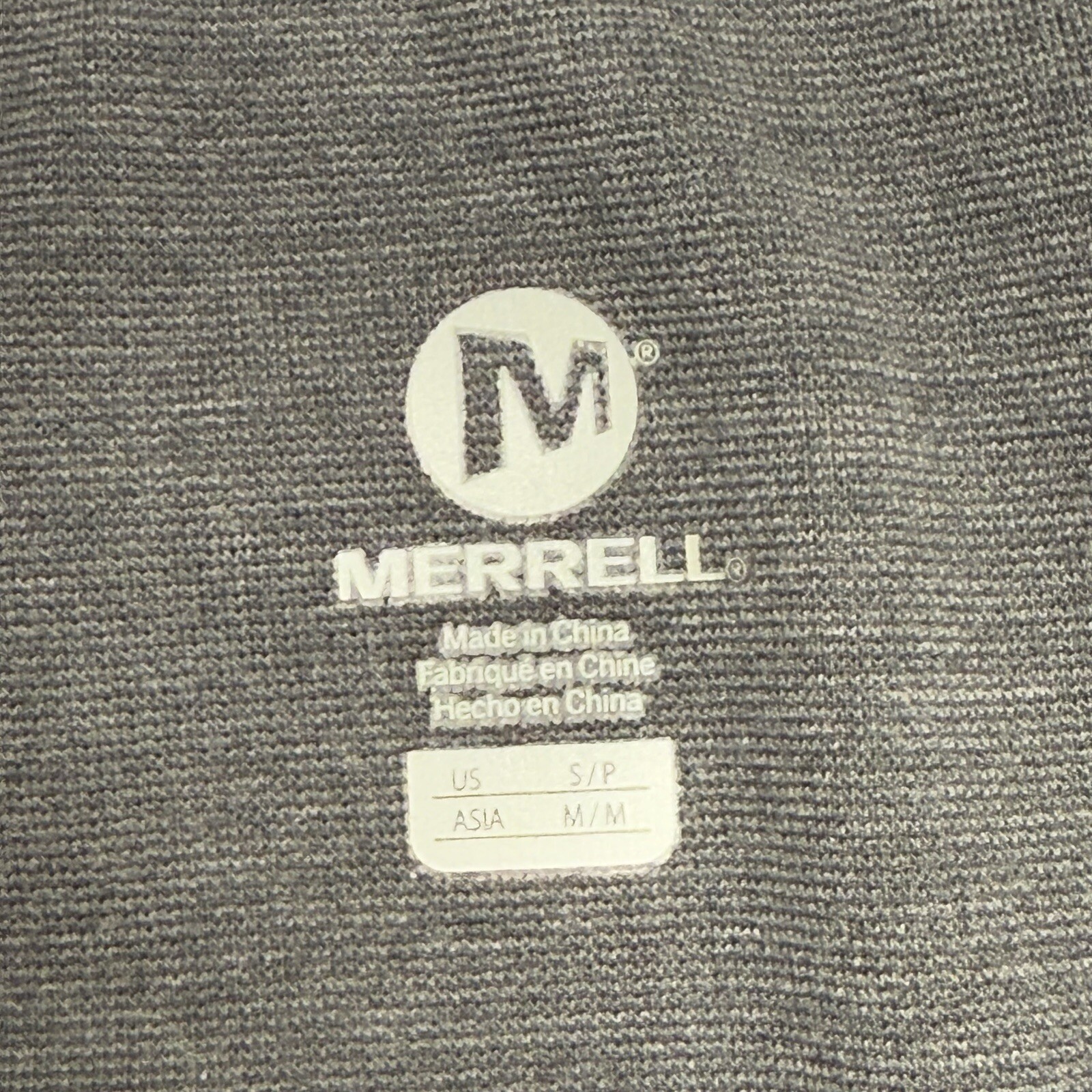 Merrell Marcy Performix Long Sleeve Dress Womens S Dark Gray Drop Waist Hiking
