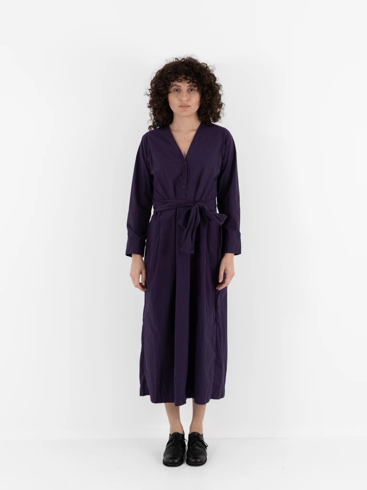 NWT BERGFABEL STEFFY DRESS IN GRAPE STRIPE – 44