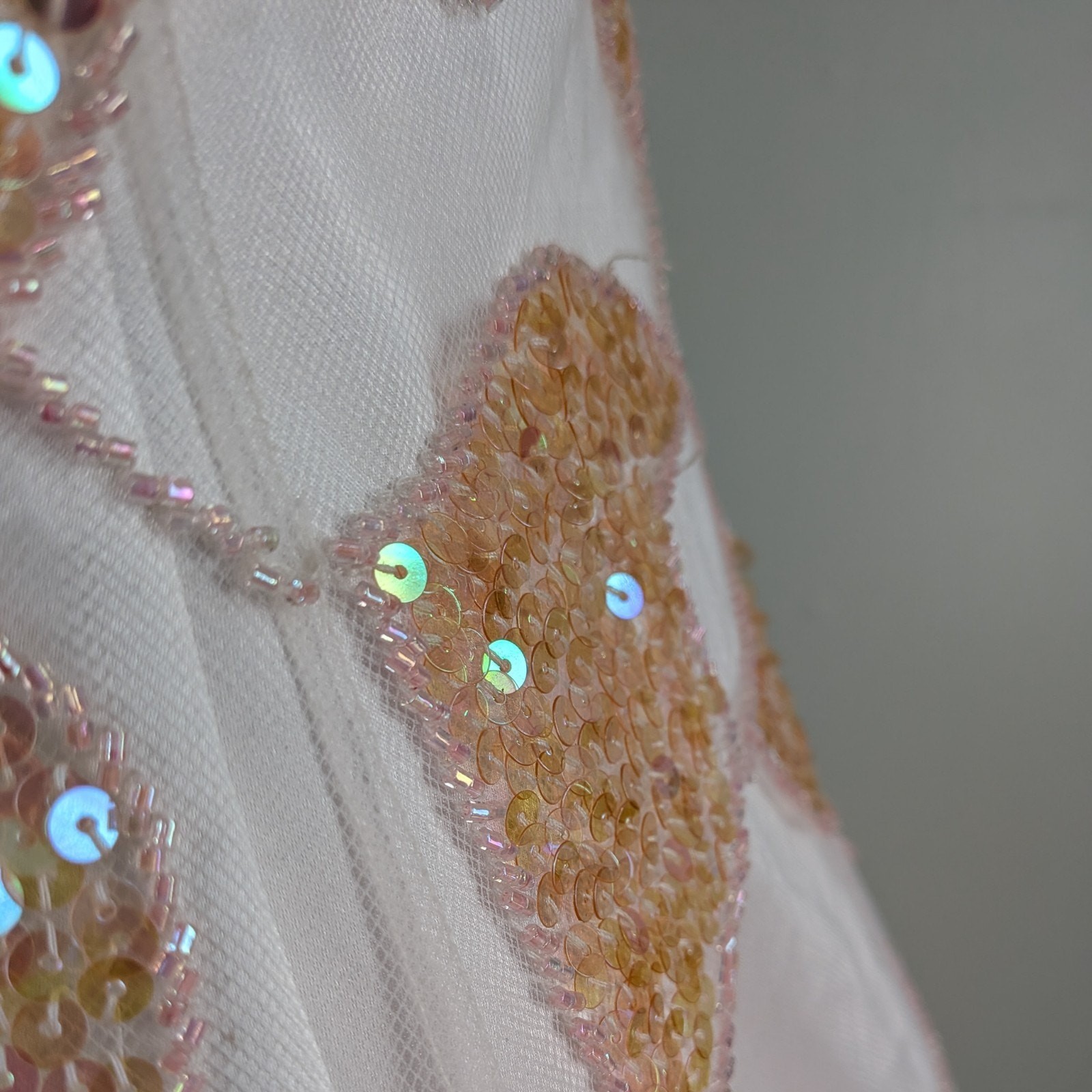 Cassandra Stone Prom Dress Maxi Gown 4 Pink Fairy Princess Mermaid Bead Halter