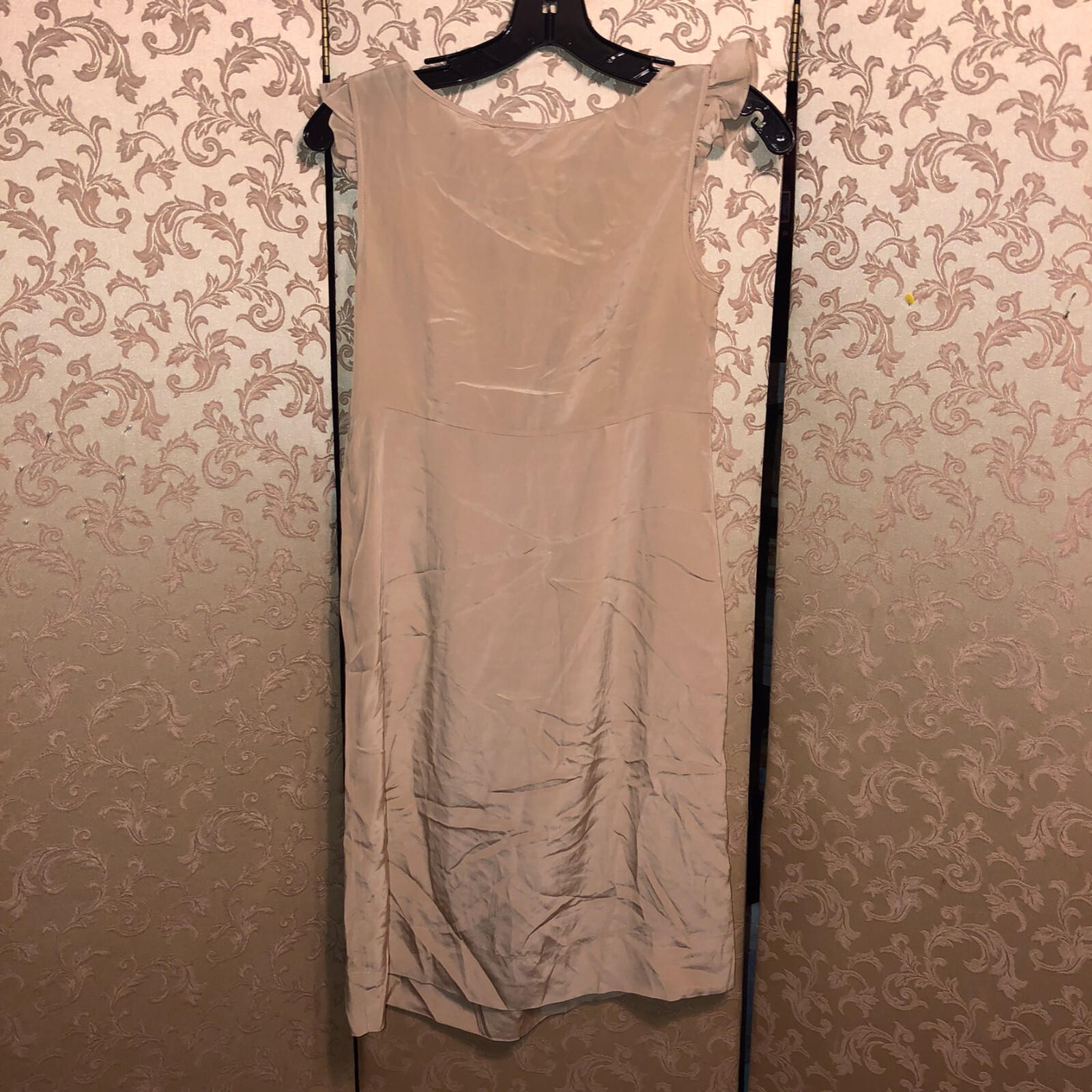 Calypso St. Barth Beige Brown Silk Dress Size Small S