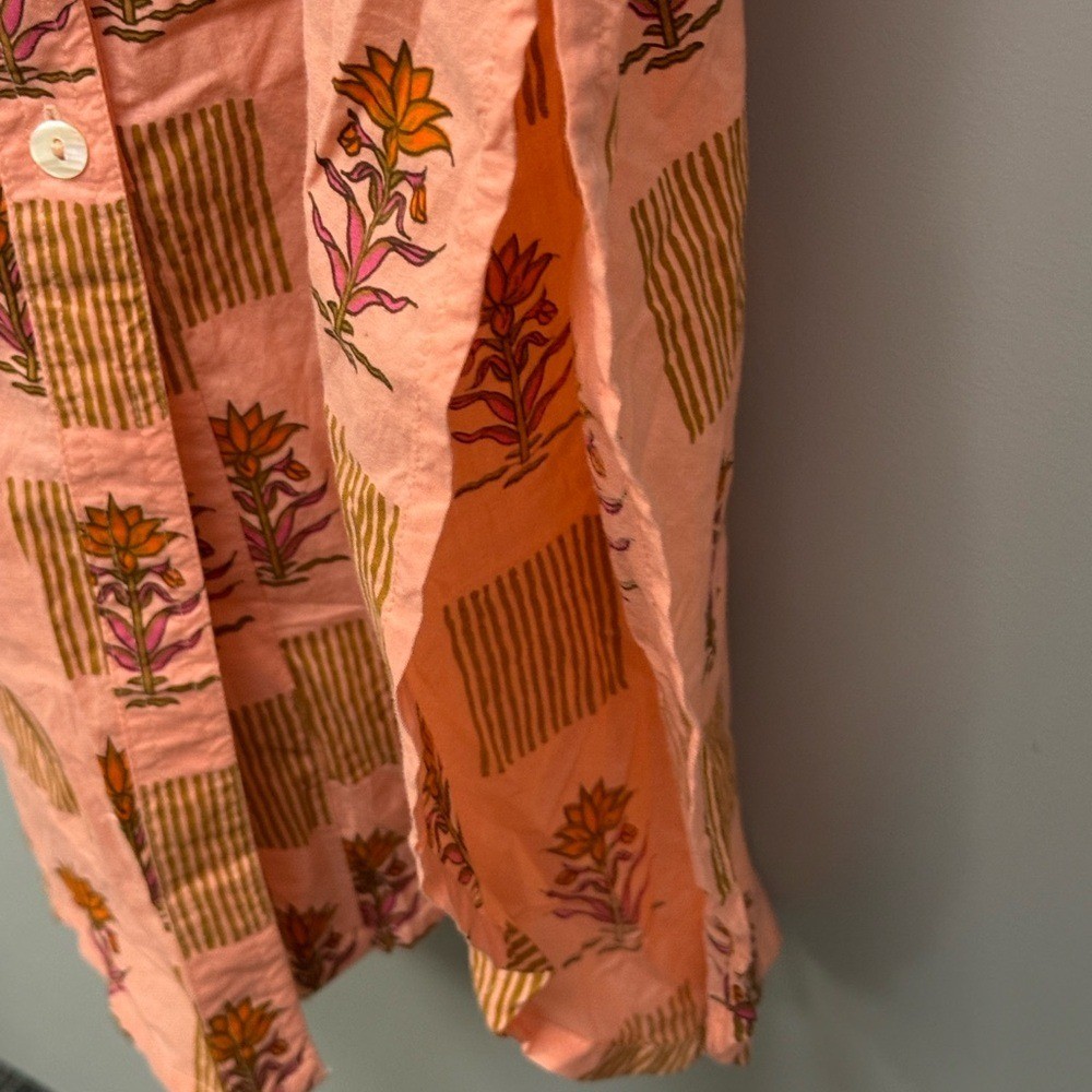 Becasa Coral Shirt Dress M/L