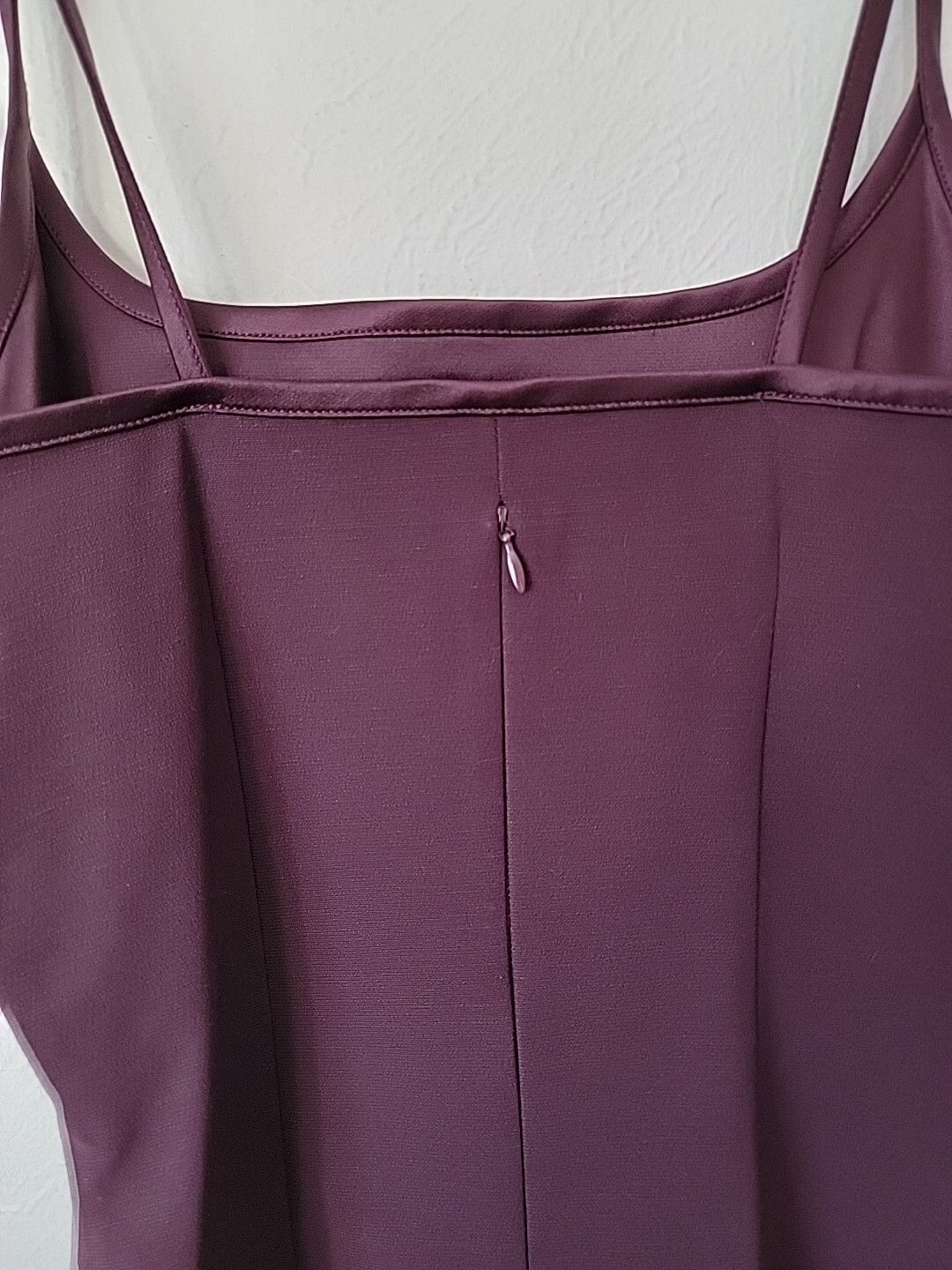 Maria Nero Blanco Y2k Mini Dress Purple Spaghetti Strap Scuba Large Runs Small