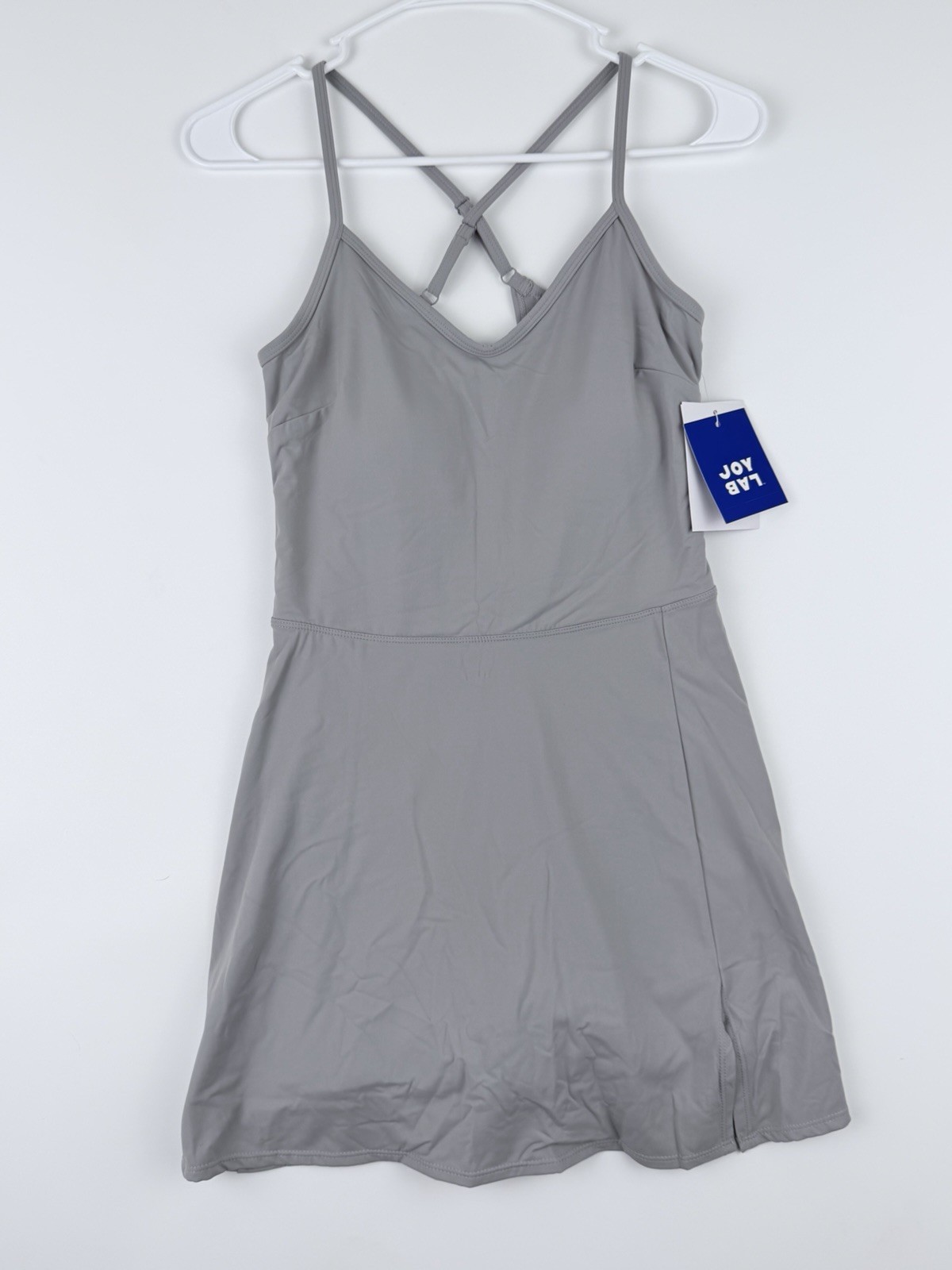 Joy Lab Active Dress Built in Shorts Padding Adjustable Straps Size SMALL