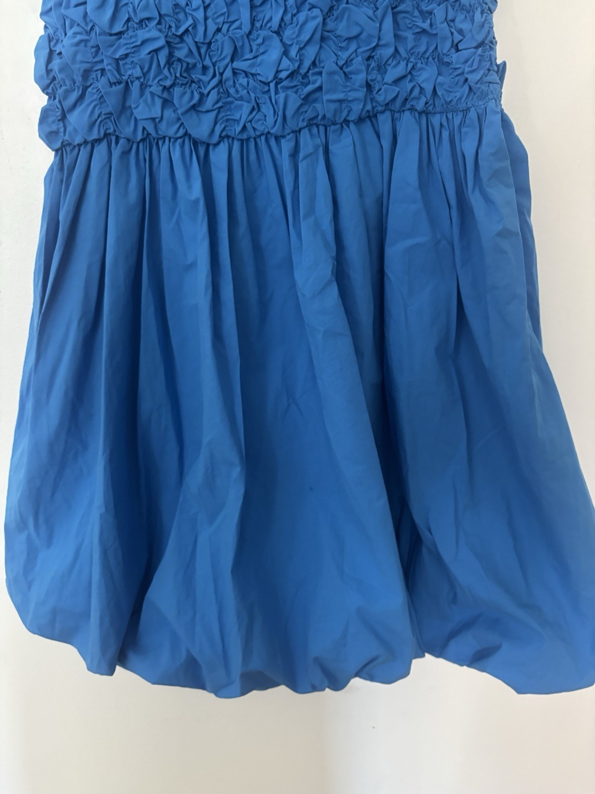Pinch Blue Bubble Hem Mini Dress | Size Medium | Adjustable Straps NWT Women’s