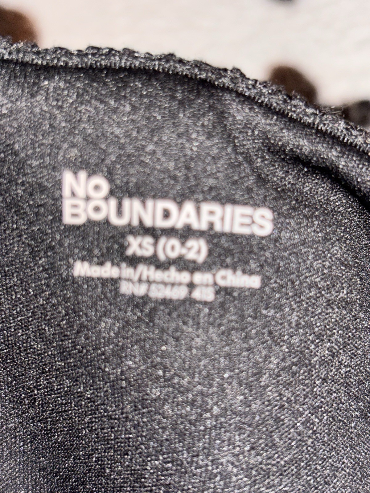 No Boundaries Black Ribbed Knit Ruffle Strap Sweetheart Bodycon Mini XS