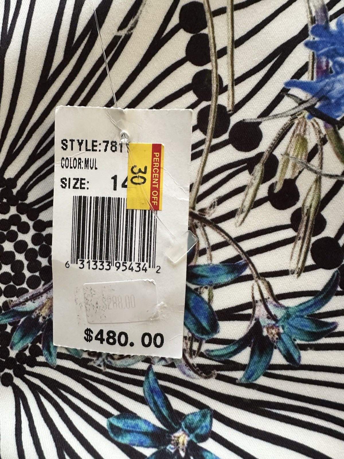 NWT! Rickie Freeman For Teri Jon Dress- Size 14