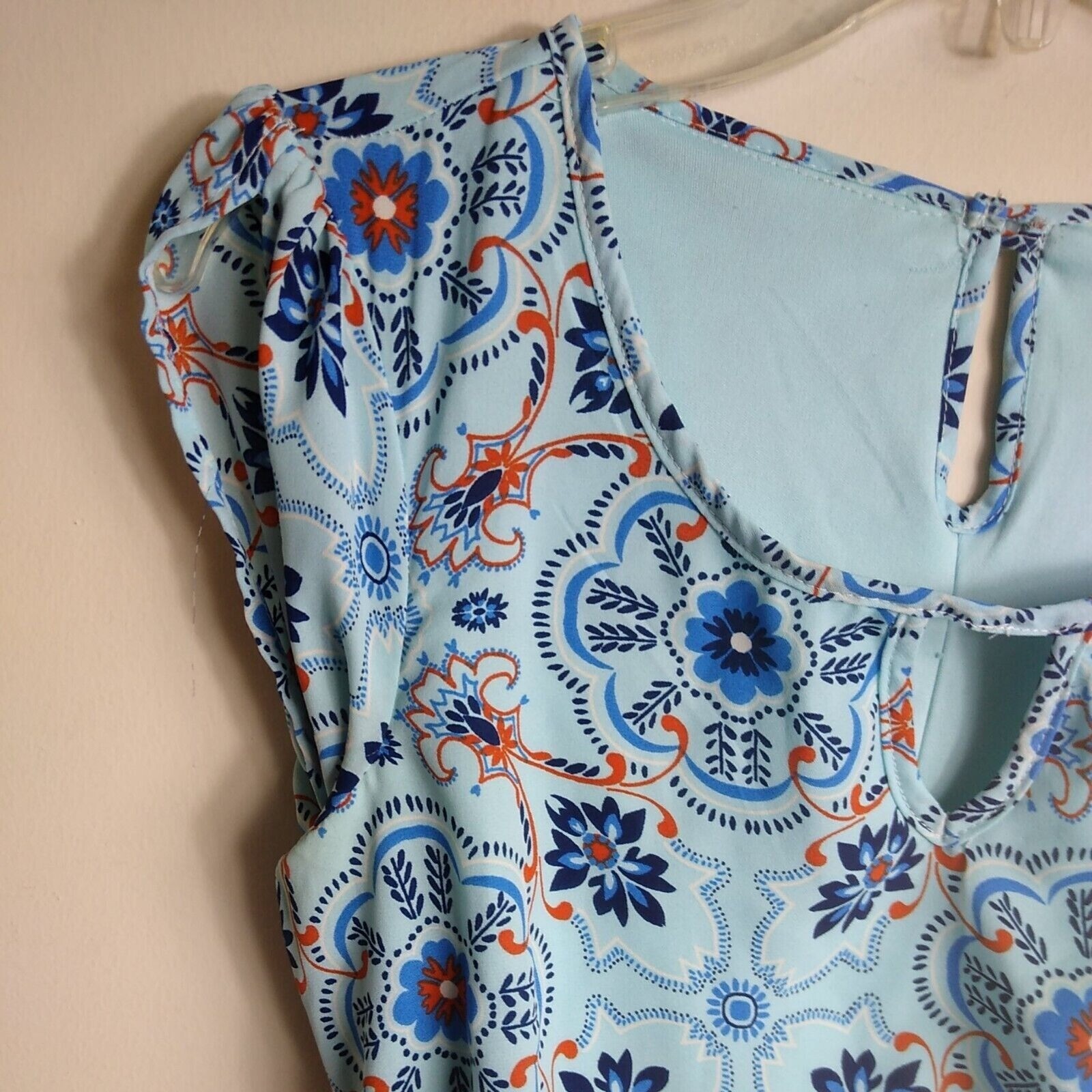 Red Camel Dress Womans Small Multicolored
