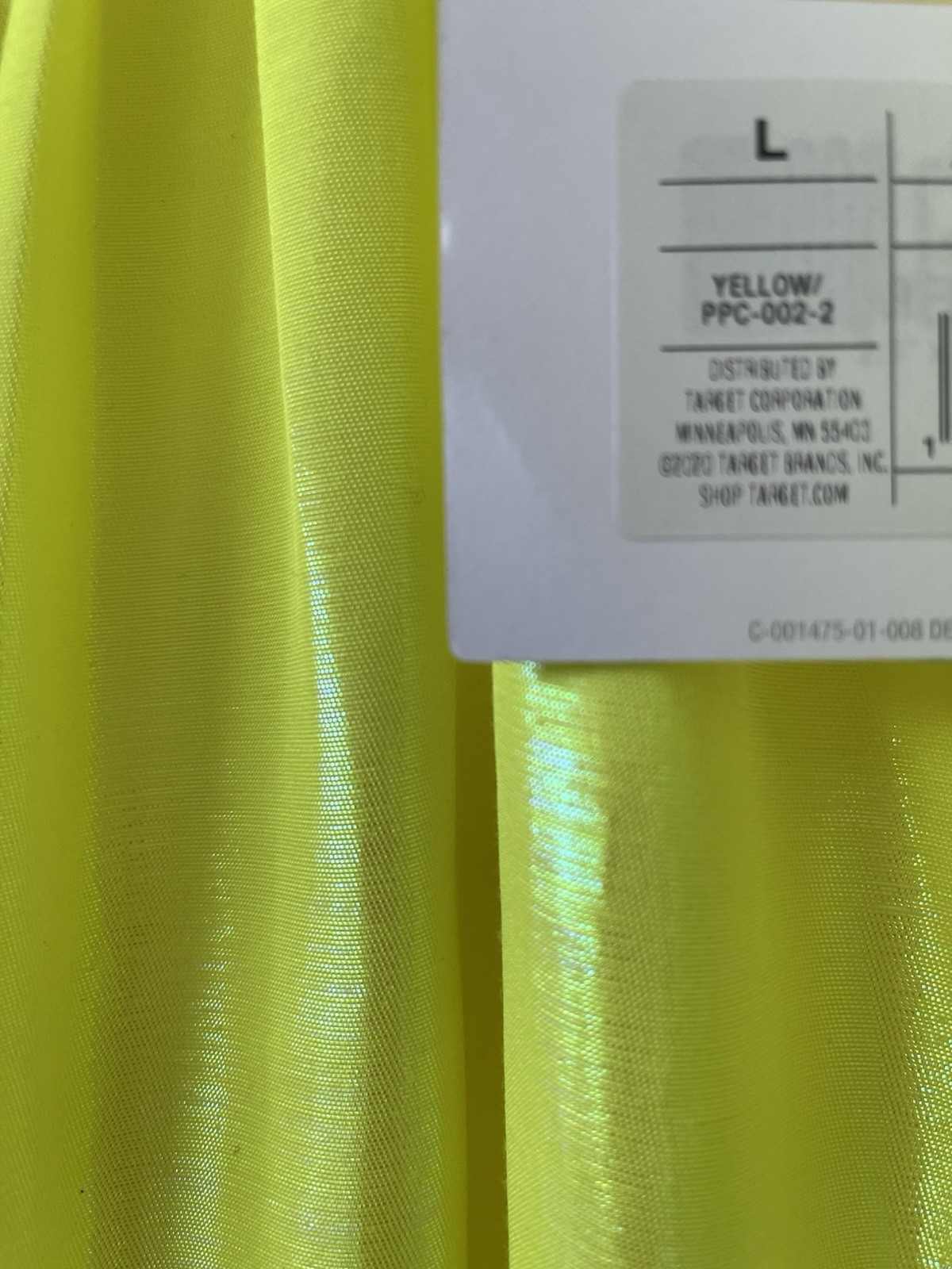 Christopher John Rogers x Target Yellow Puff Sleeve Midi Dress Size L Neon Chart