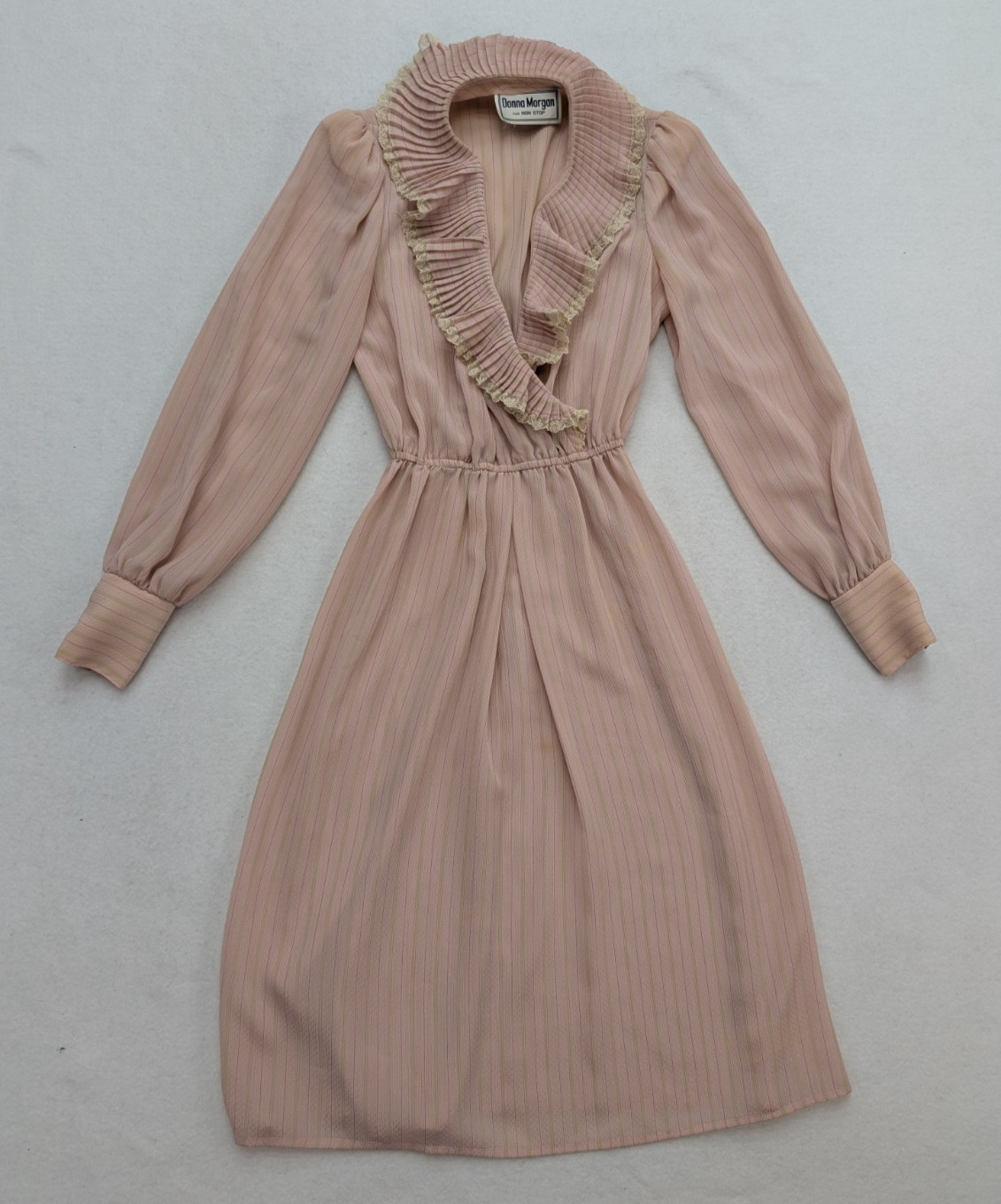 Donna Morgan for Non Stop Vintage Women’s Dress Size Small Pink FLAWs