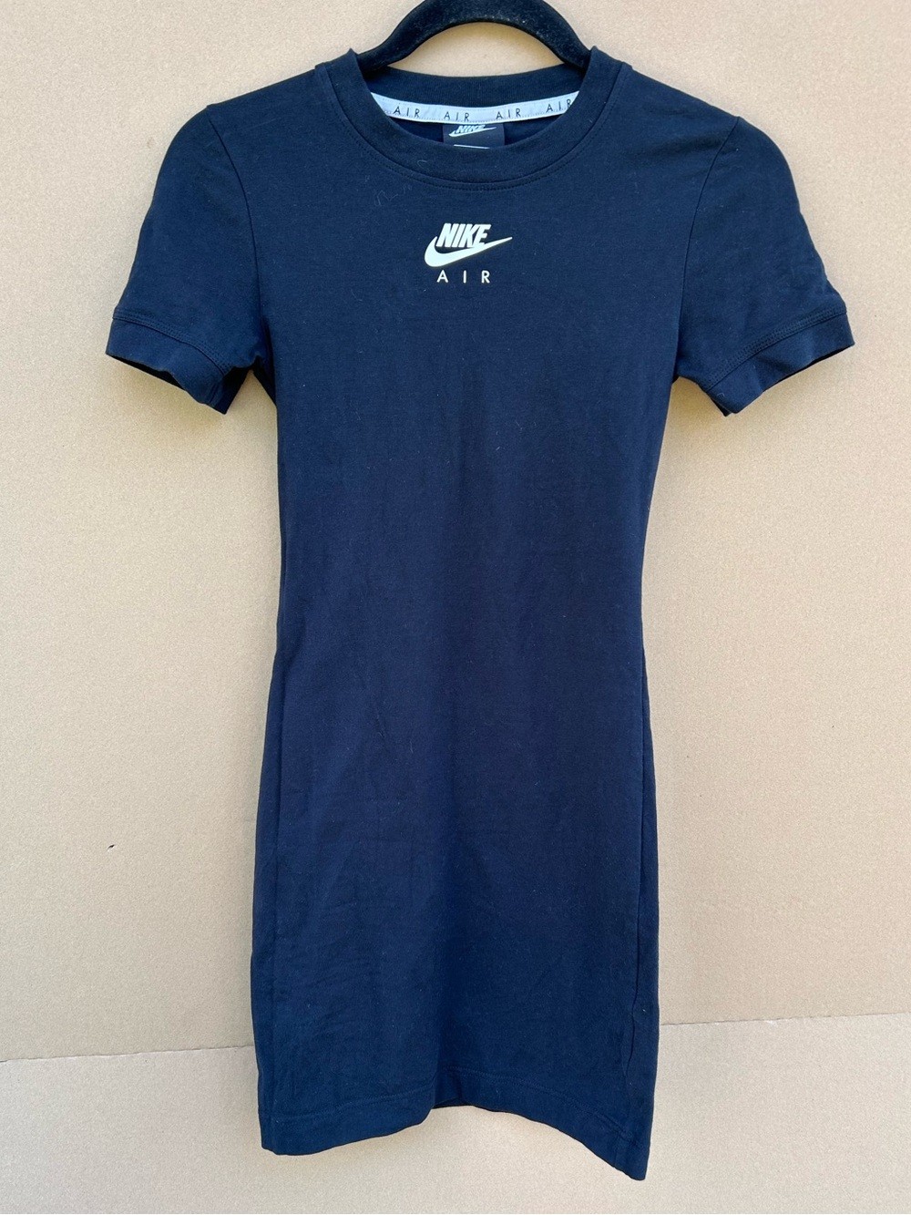 Nike women’s Bodycon T-shirt Dress Gorpcore Streetwear Black XS Urban chic
