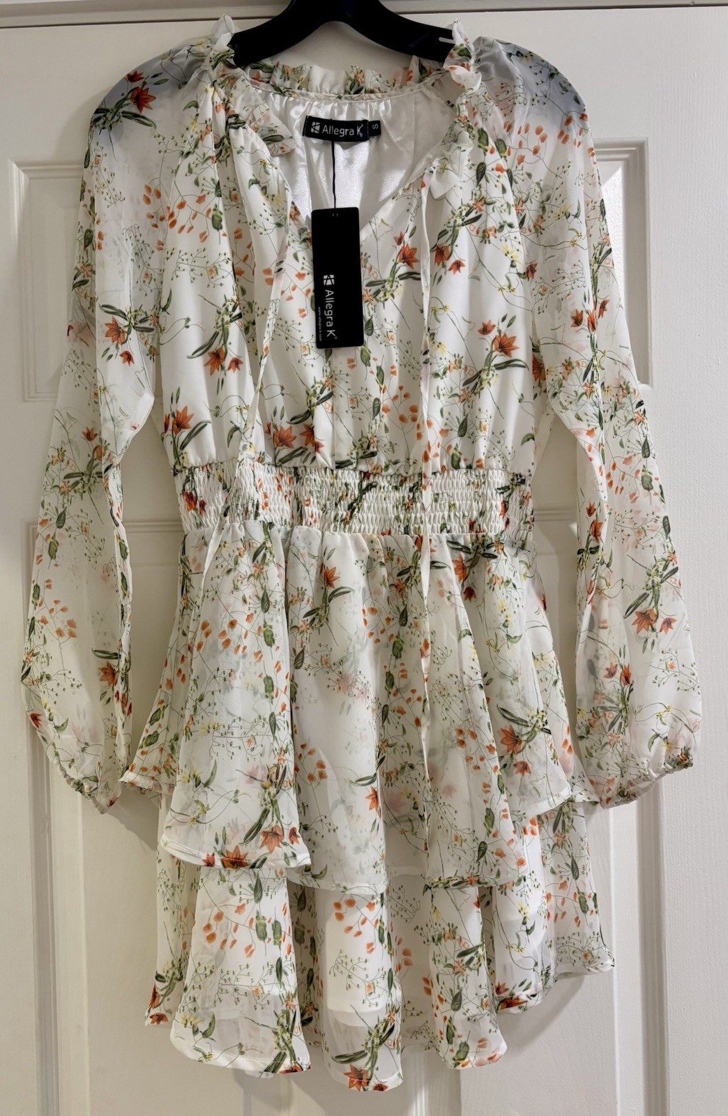 NWT Allegra K Cottagecore Old Money Coquette Resortcore Quiet Luxury Size S