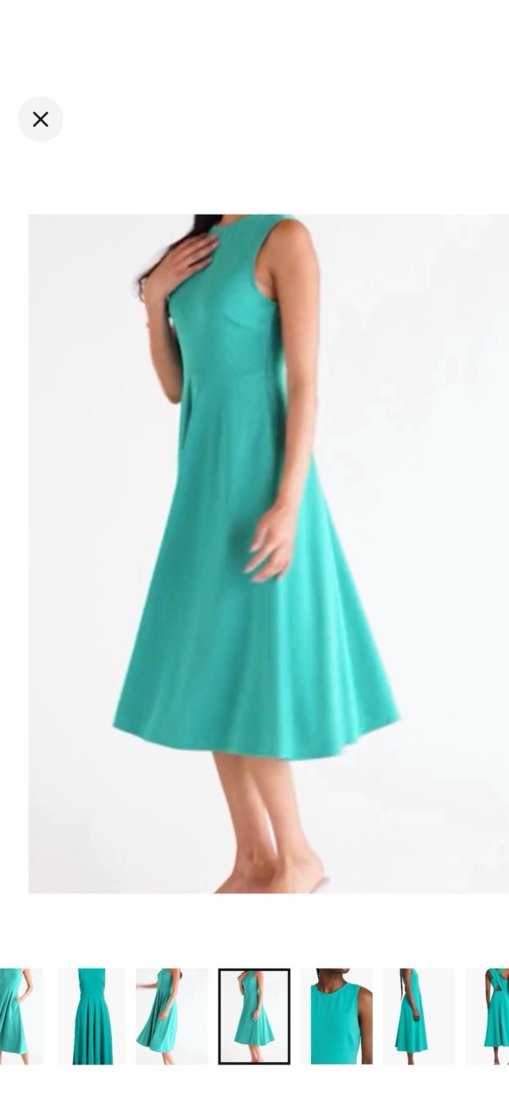 Chelsea 28 Green Solid Round Neck Pleated Pocket Knit Long Maxi gown XXS