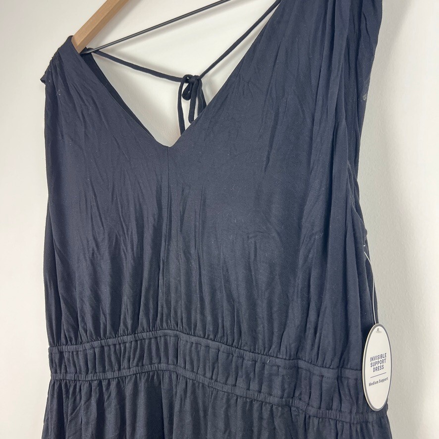 Soma Intimates Black Goddess Bra Dress XL Invisible Support NWT MSRP $79