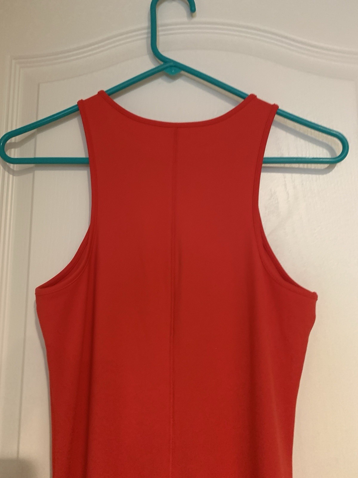 Wild Fable Women’s Size Medium Maxi Sundress Red Stretchy Halter Top B36-4