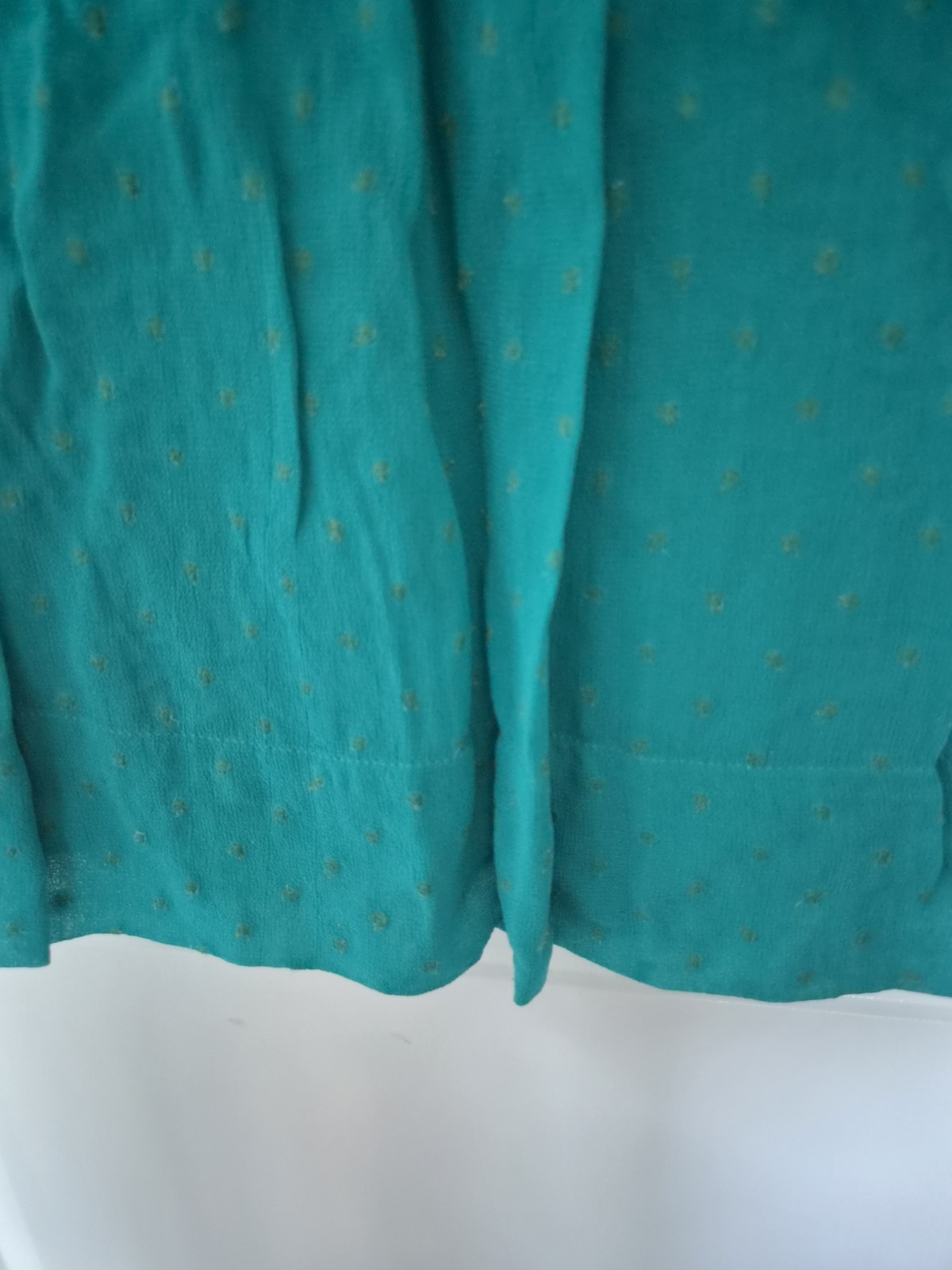 Monsoon Summer Dress Decorative Sequins and Embroidery Viscose Size S
