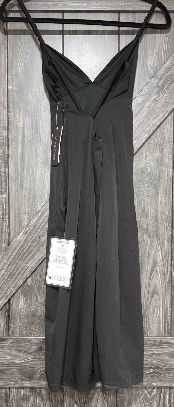 Black Slip Dress Seni & Cade Brand Women’s Sz XS Slim ‘Little Black Dress’