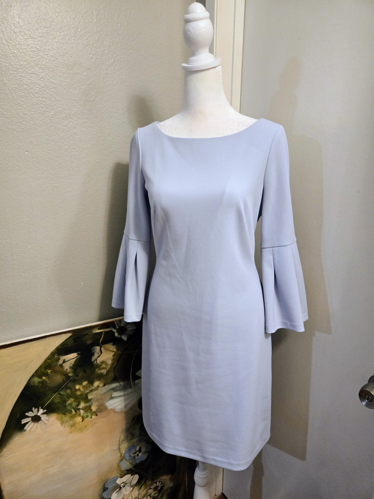 Lauren by Ralph Lauren Women’s Bell-Cuff Jersey Dress Size 2