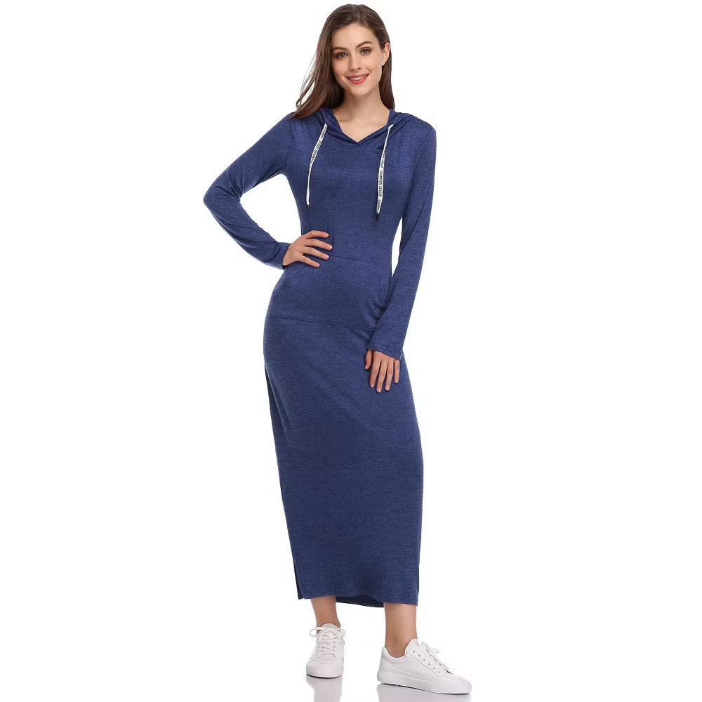 Clearlove Women Hooded Sweatshirt Drawstring Lightweight Long Sleeve