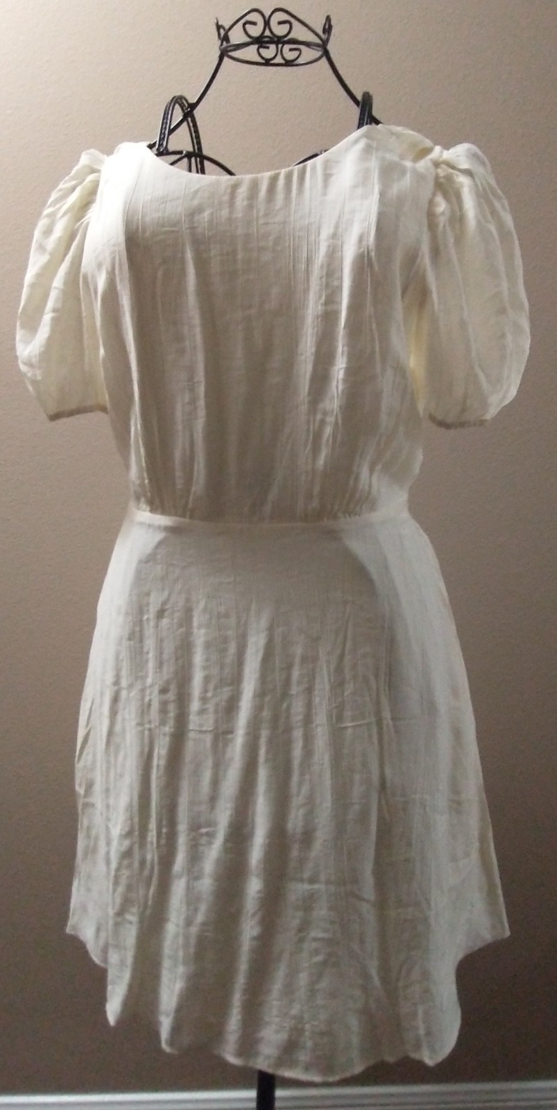 Listicle Cream Dress