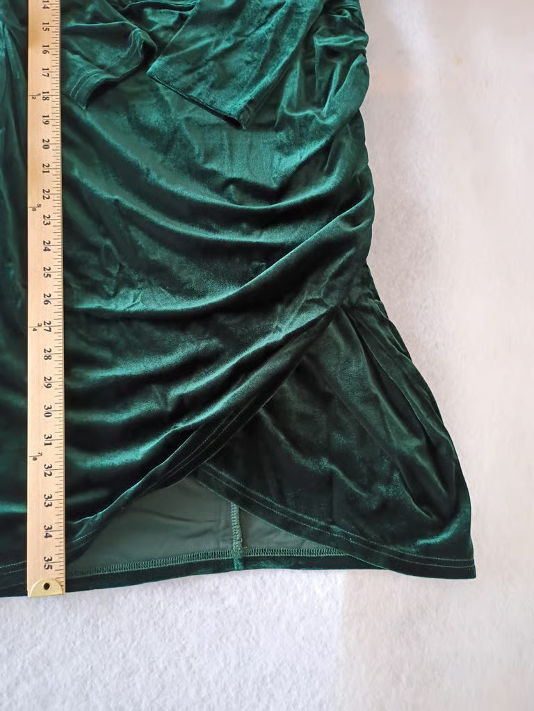 NWOT Amazon classic Elegant Velvet Dress size Large