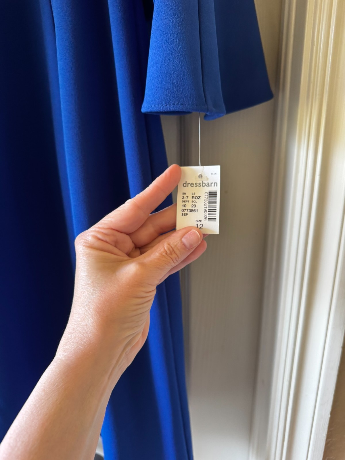 rozi & ali blue dress