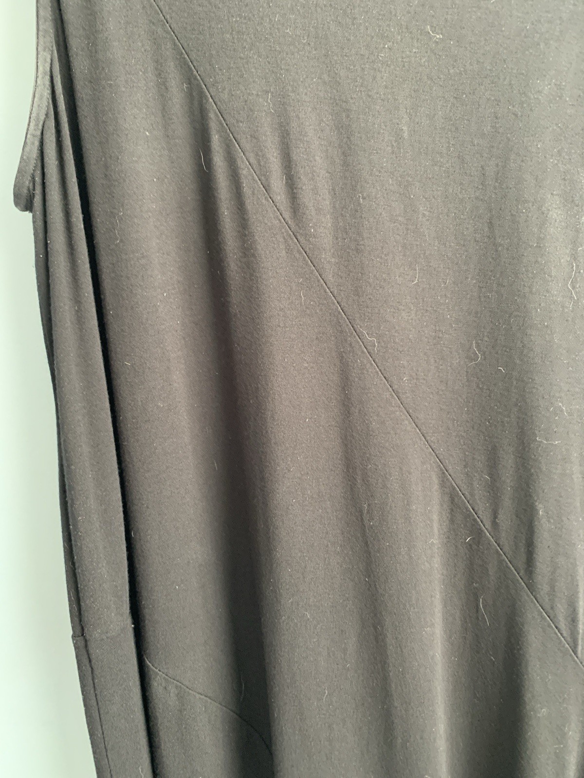 Alembika Essential Little Black Midi Sleeveless Dress Size 6 Israel (16* US)