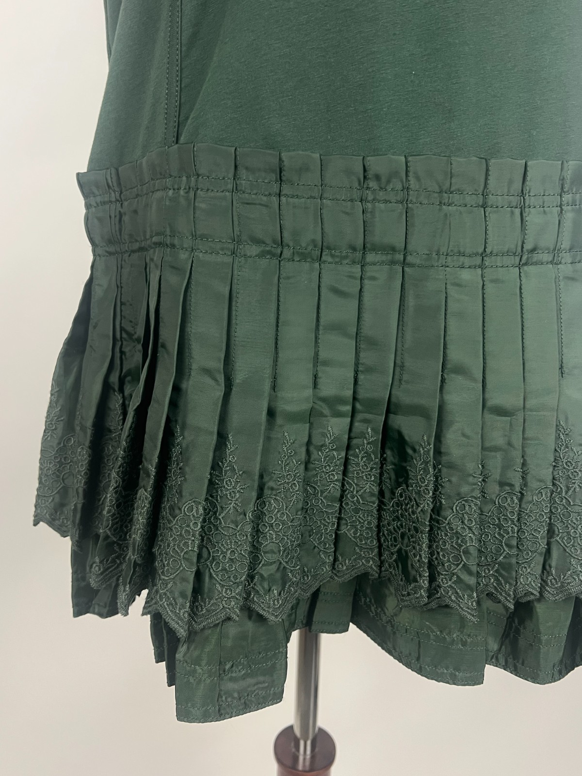 *NWT* DAILY PRACTICE for ANTHROPOLOGIE S’less ‘Solid Set Mini Dress’ – M, Green