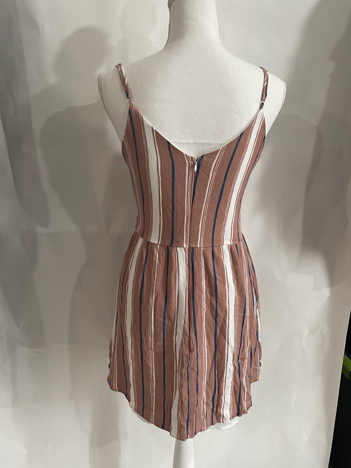 Everly Dress Size S Multicolor Striped Sleeveless Lined