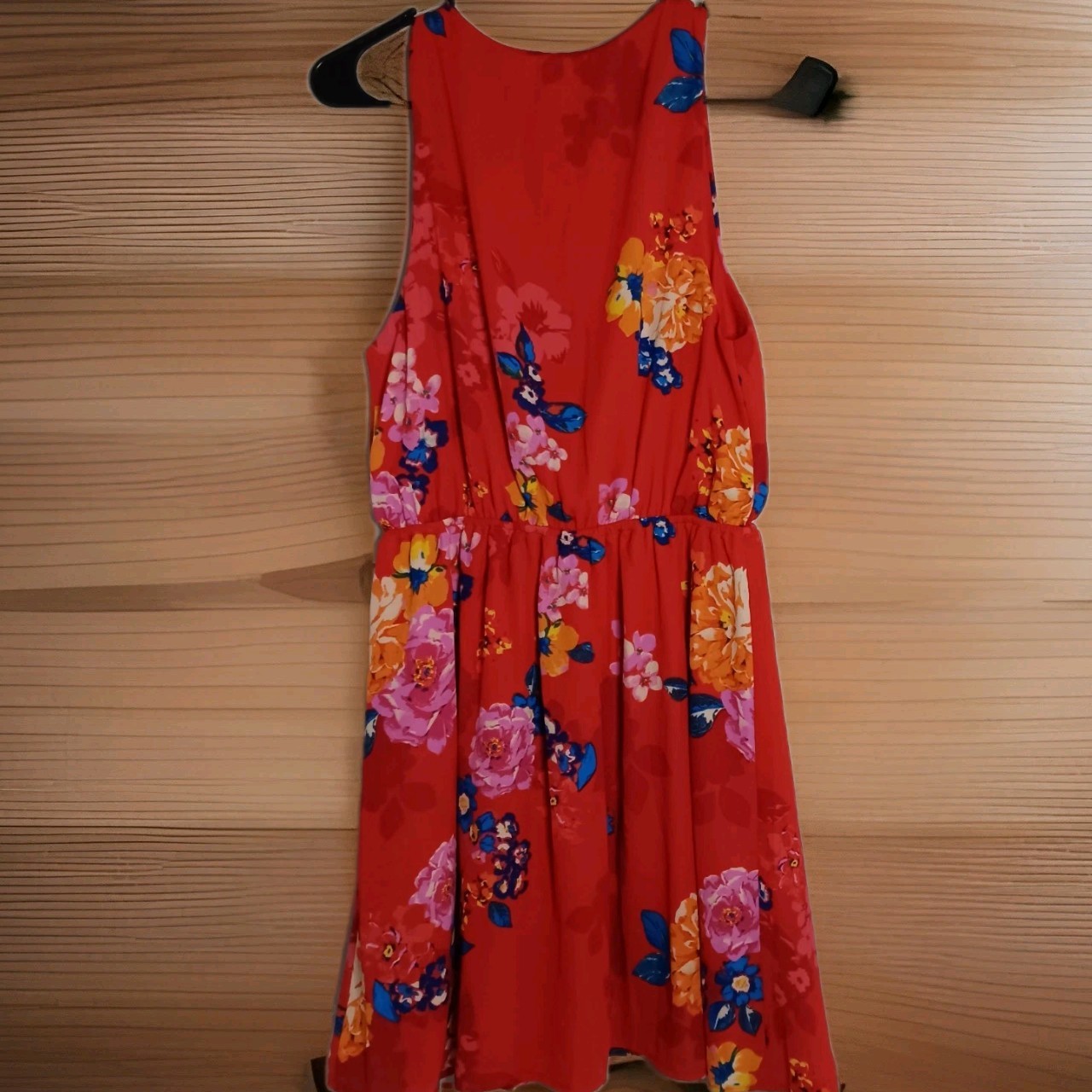 Anthropologie Everly Mini Dress L Sheer Floral Fairy Coquette Resortwear USA