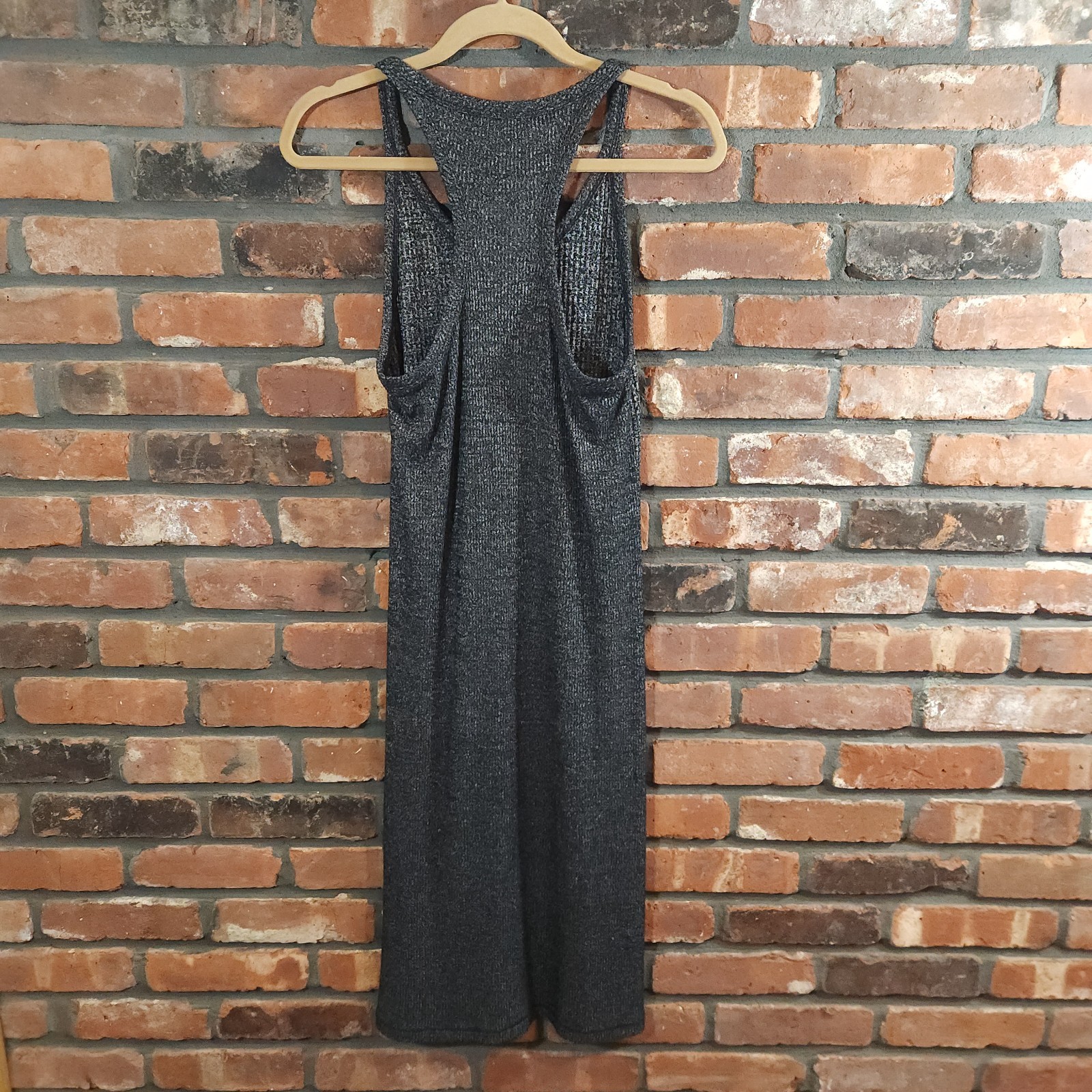 Rag & Bone Clara Ribbed Marled Knit Midi Tank Dress Minimalist Summer Women’s S