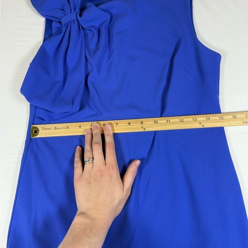 Shelby & Palmer Royal Blue One Shoulder Dress