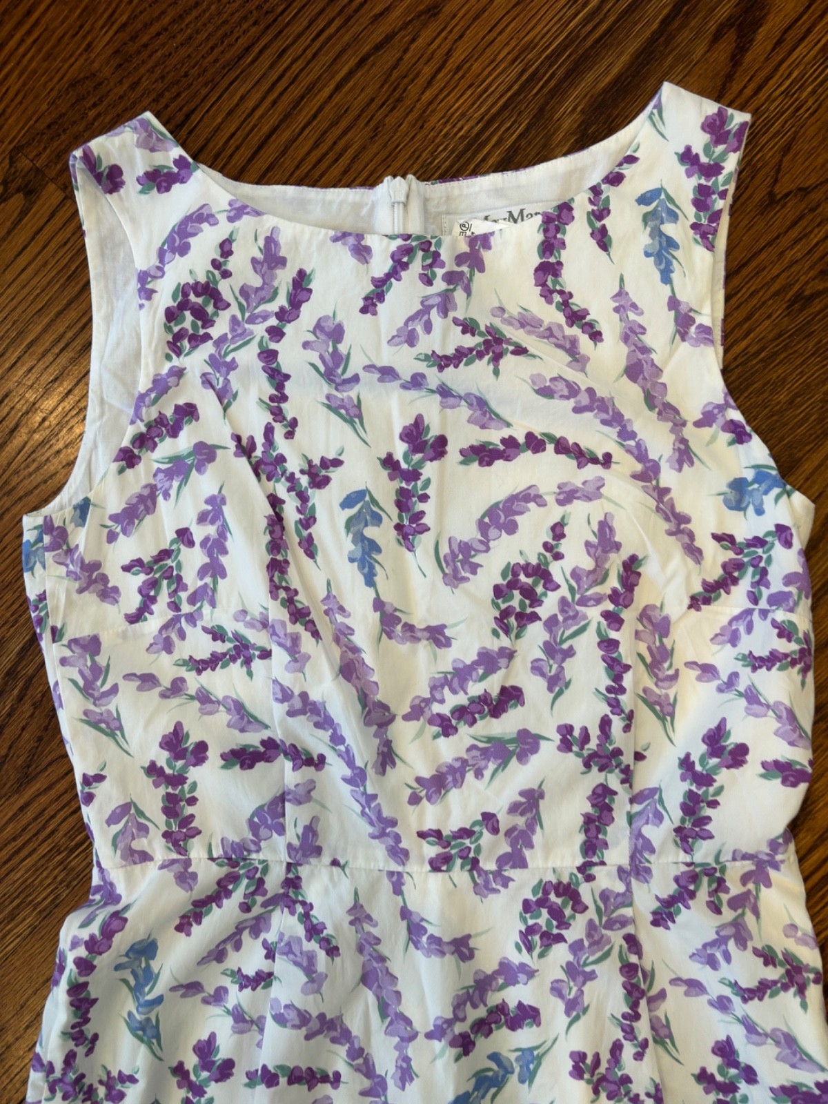MaxMara Pretty Floral Print Dress, Size 4-6