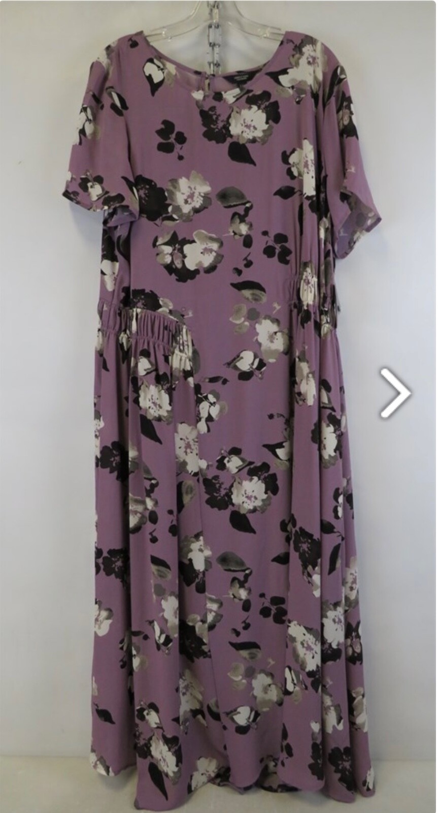 Brand: Simply Vera By Vera Wang Model: Dress See pictures Colorway: Purple Flowe